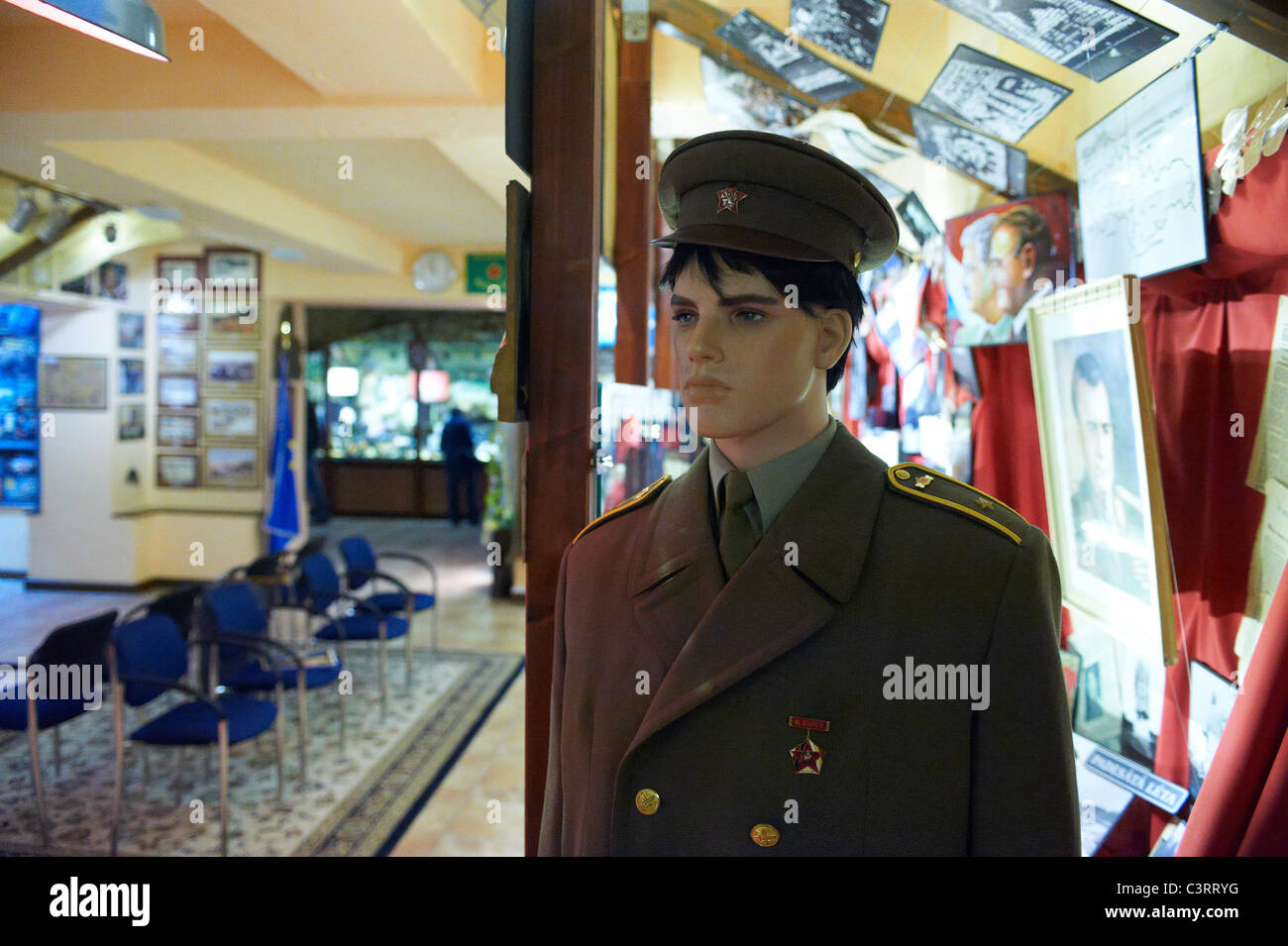 Eisernen Vorhangs Museum Rozvadov, Muzeum Zelezne Opony Tschechische Republik Deutschland Grenze Stockfoto