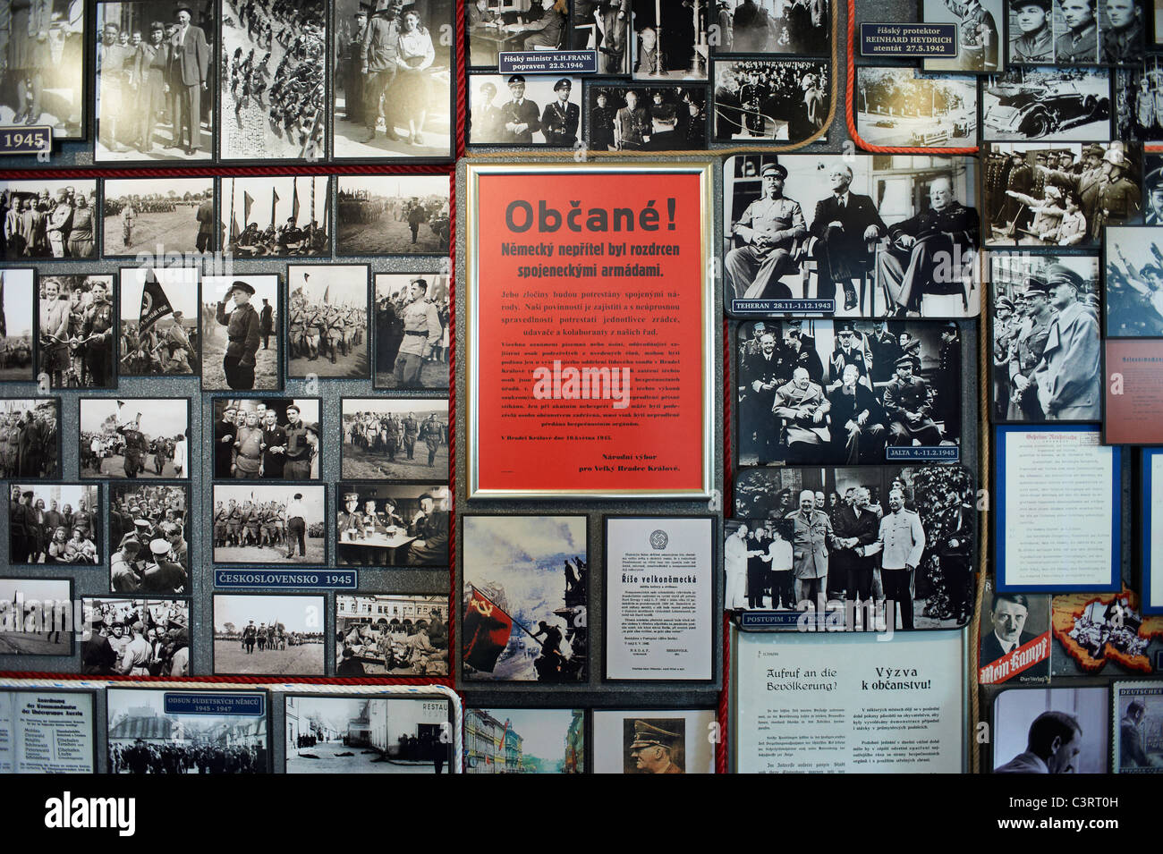Eisernen Vorhangs Museum Rozvadov, Muzeum Zelezne Opony Tschechische Republik Deutschland Grenze Stockfoto