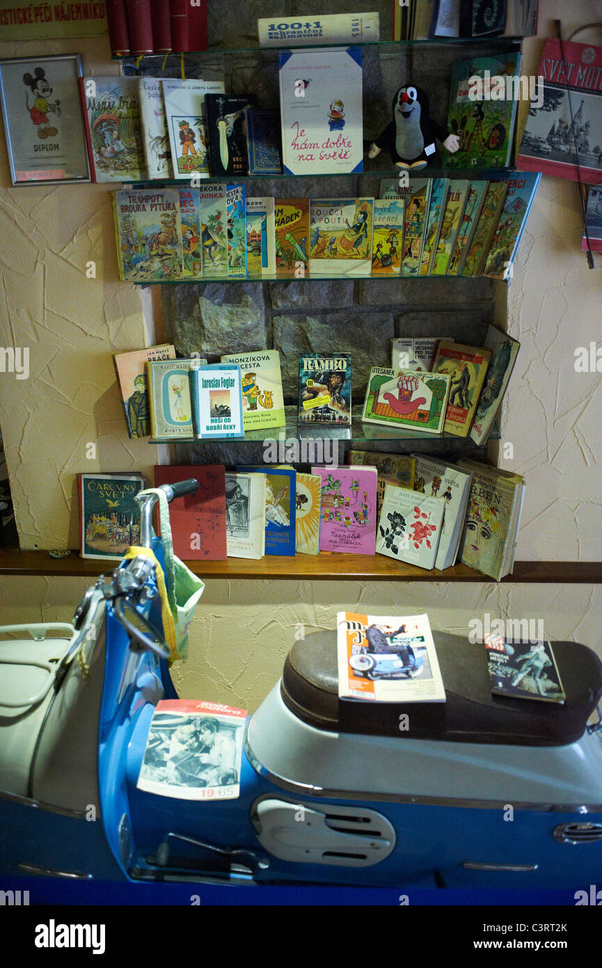 Eisernen Vorhangs Museum Rozvadov, Muzeum Zelezne Opony Tschechische Republik Deutschland Grenze Stockfoto