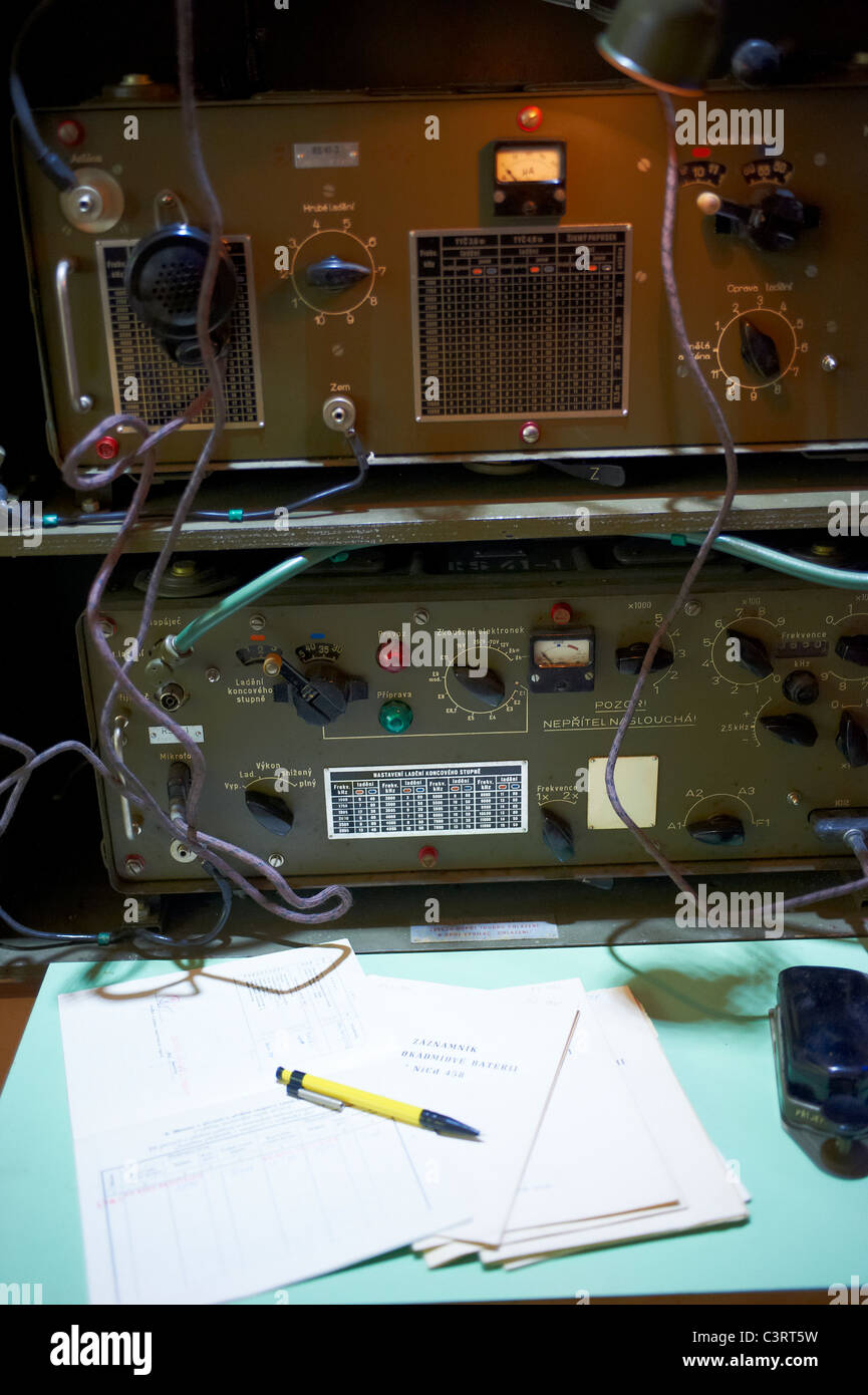 Eisernen Vorhangs Museum Rozvadov, Muzeum Zelezne Opony Tschechische Republik Deutschland Grenze Stockfoto