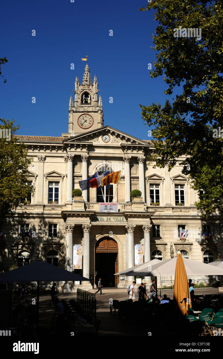 Frankreich, Provence, Avignon, Rathaus Stockfoto