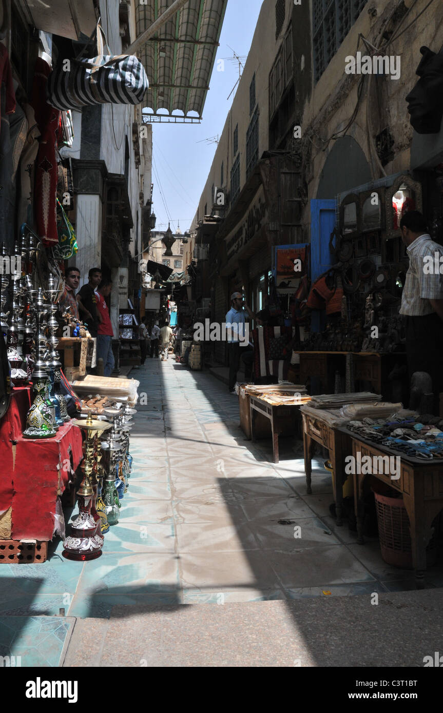 Khan El Khalili ist eine große Souk oder Basar in der islamischen