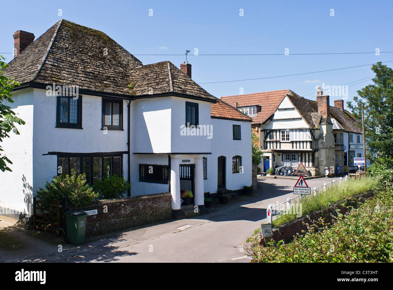 "Veranda House" Bromham Wiltshire UK Stockfoto