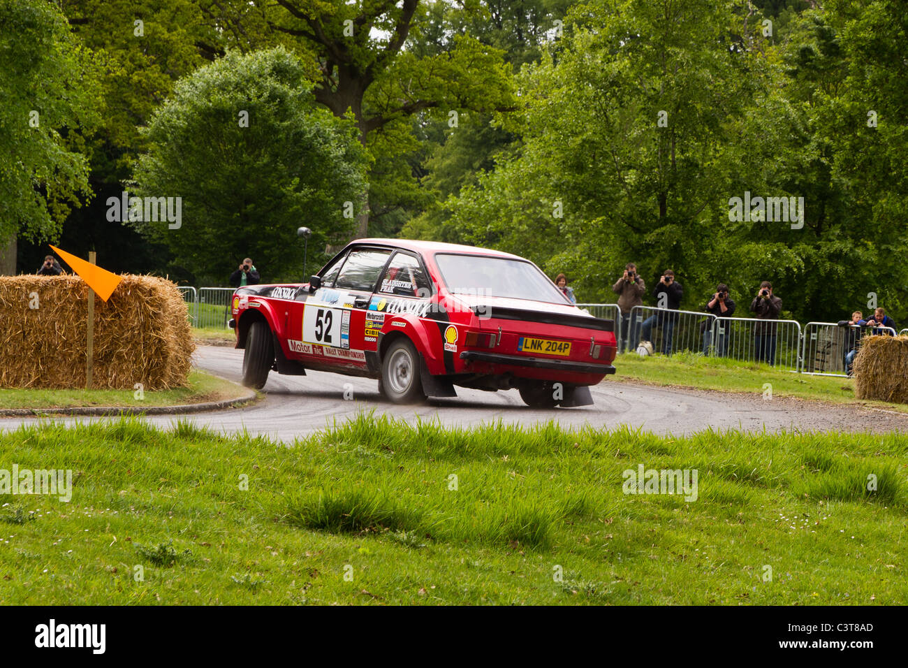 Ein Ford Escort Mk2. Stockfoto