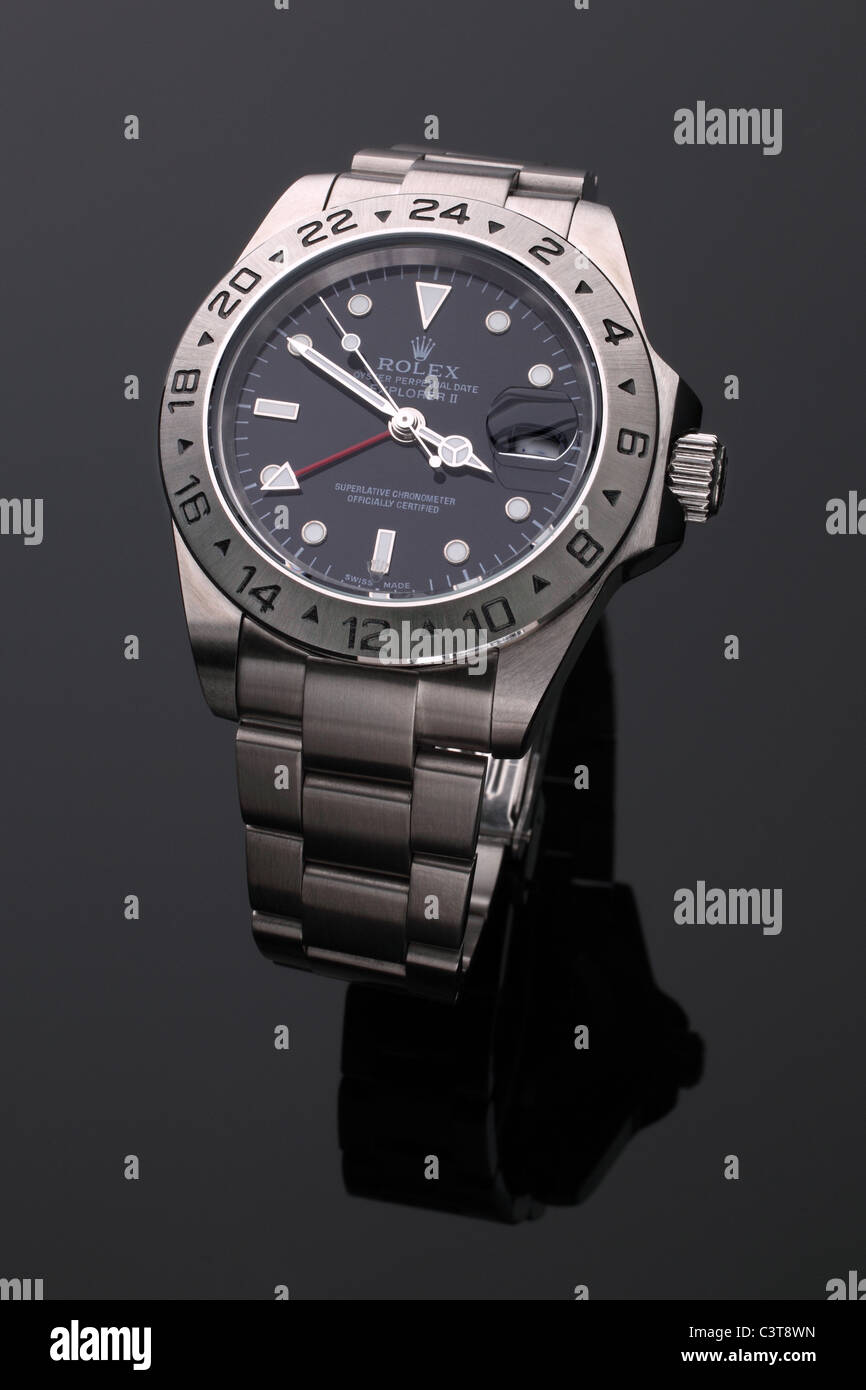 Rolex-Uhr Stockfoto