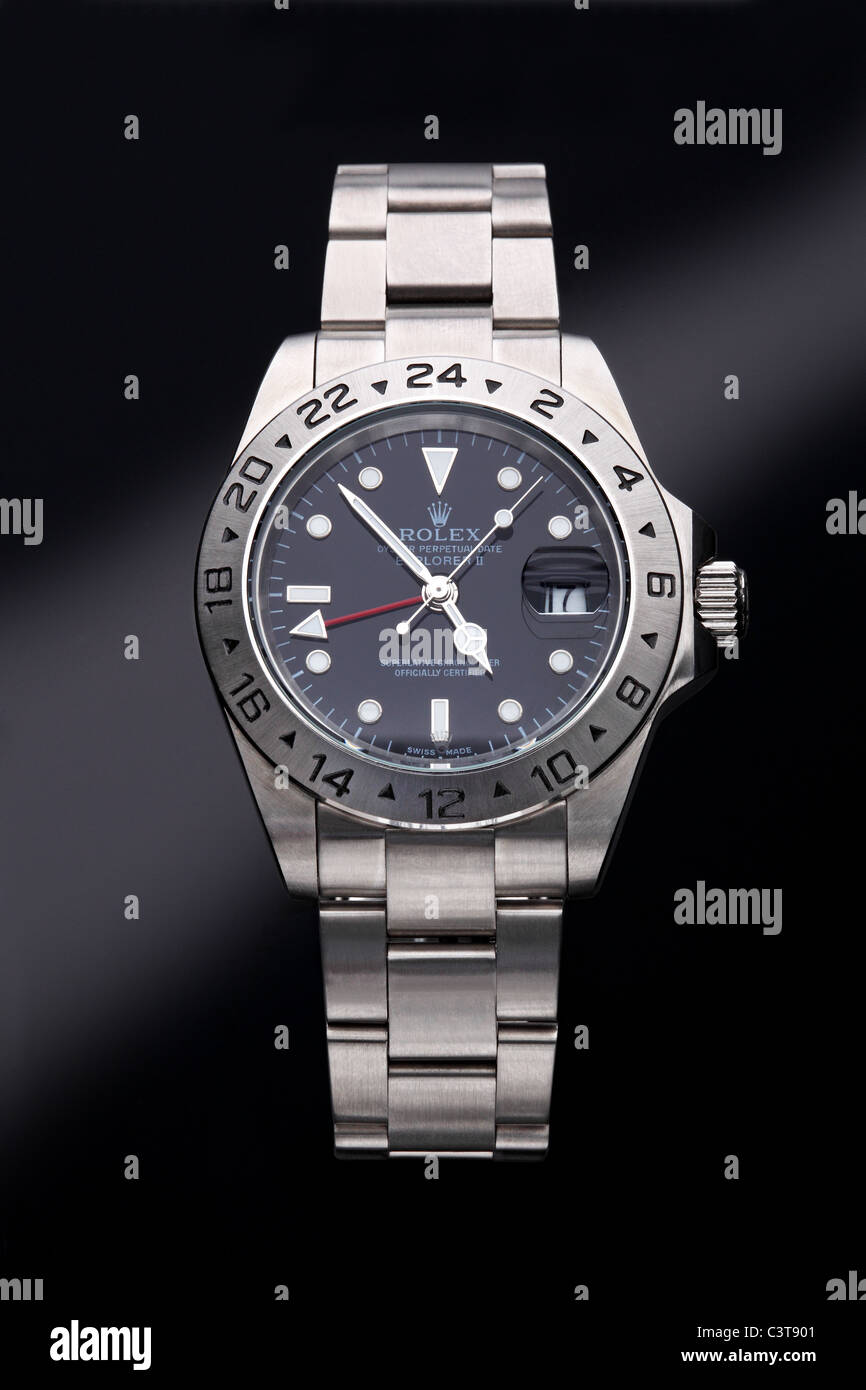 Rolex-Uhr Stockfoto