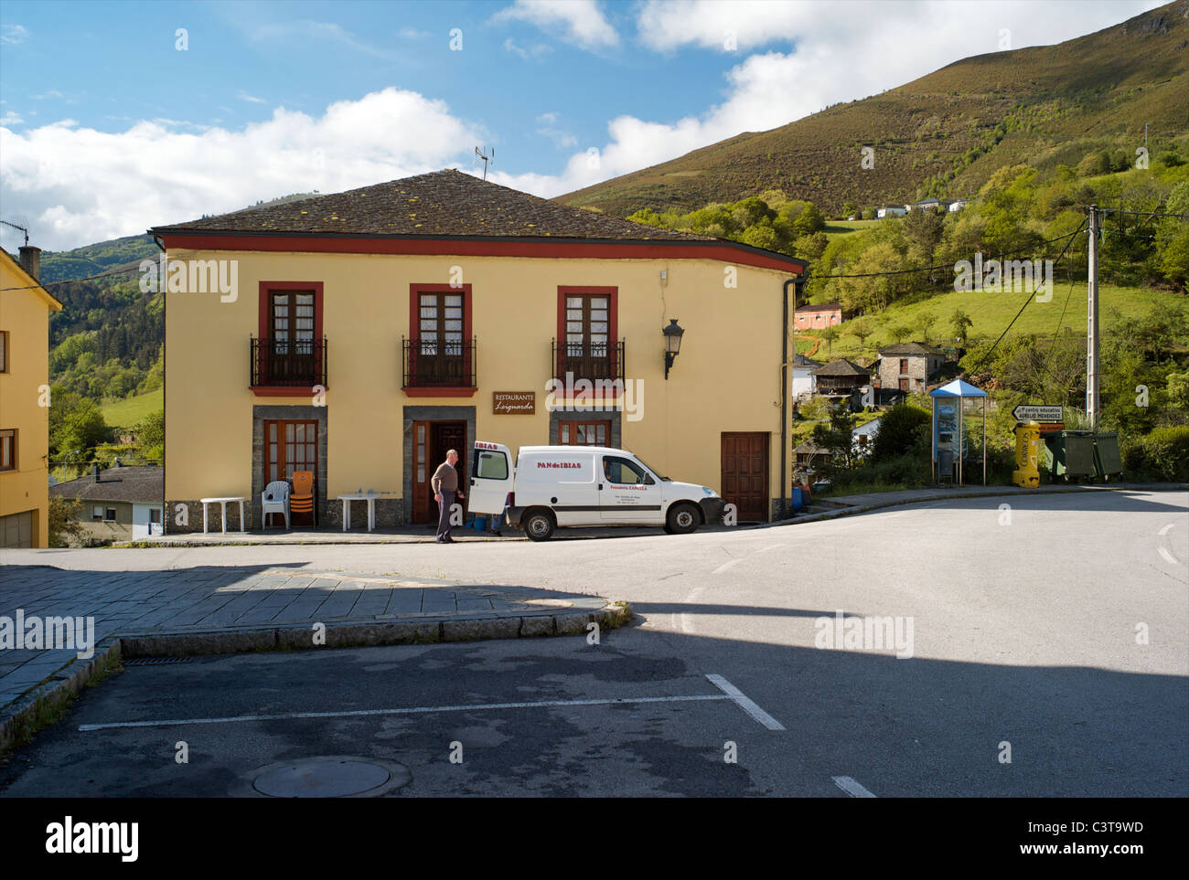 San "Antolin", Asturien, Spanien Stockfoto