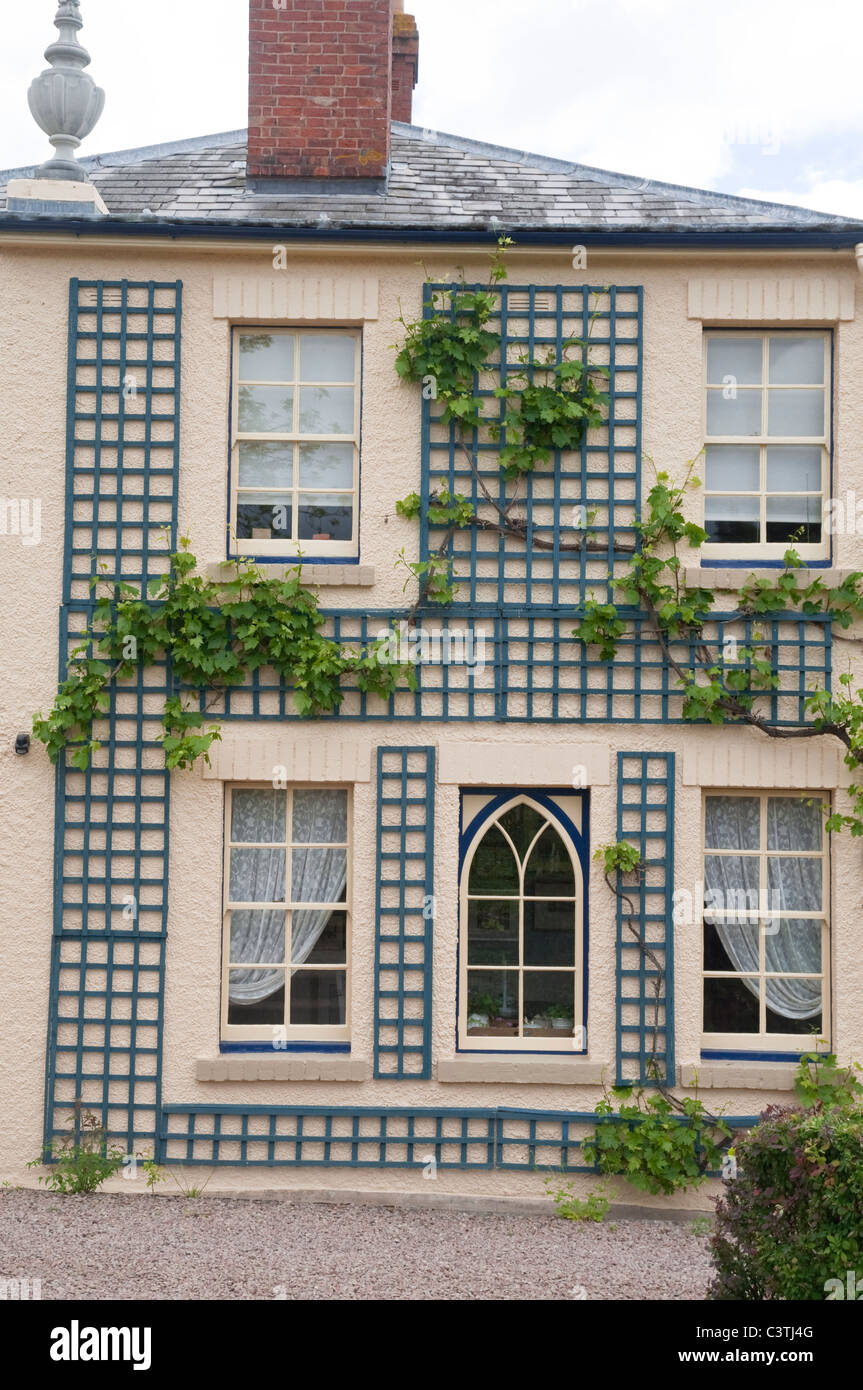 Die Laskett Gärten, Herefordshire, UK Stockfoto