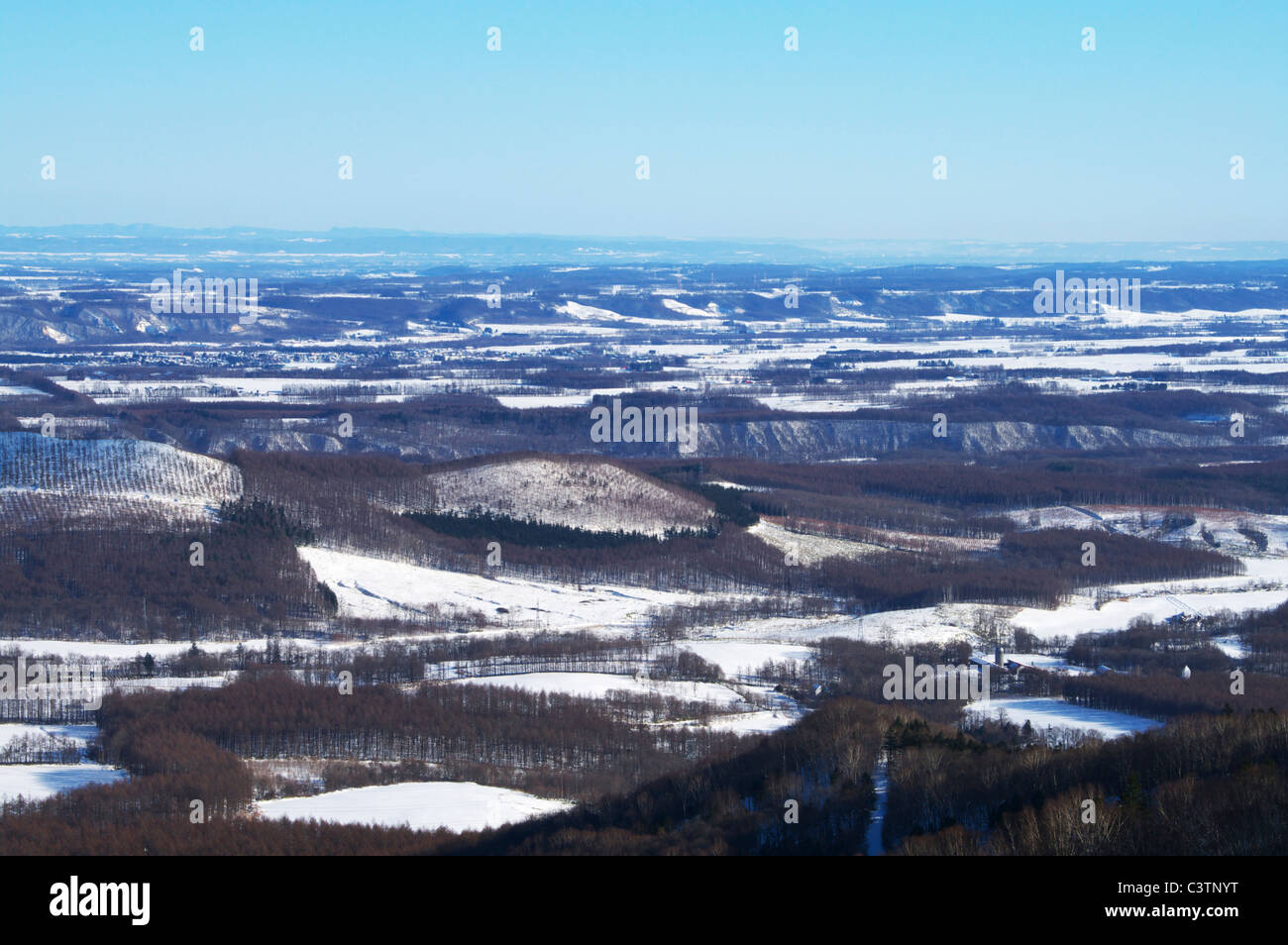 Winterlandschaft Stockfoto