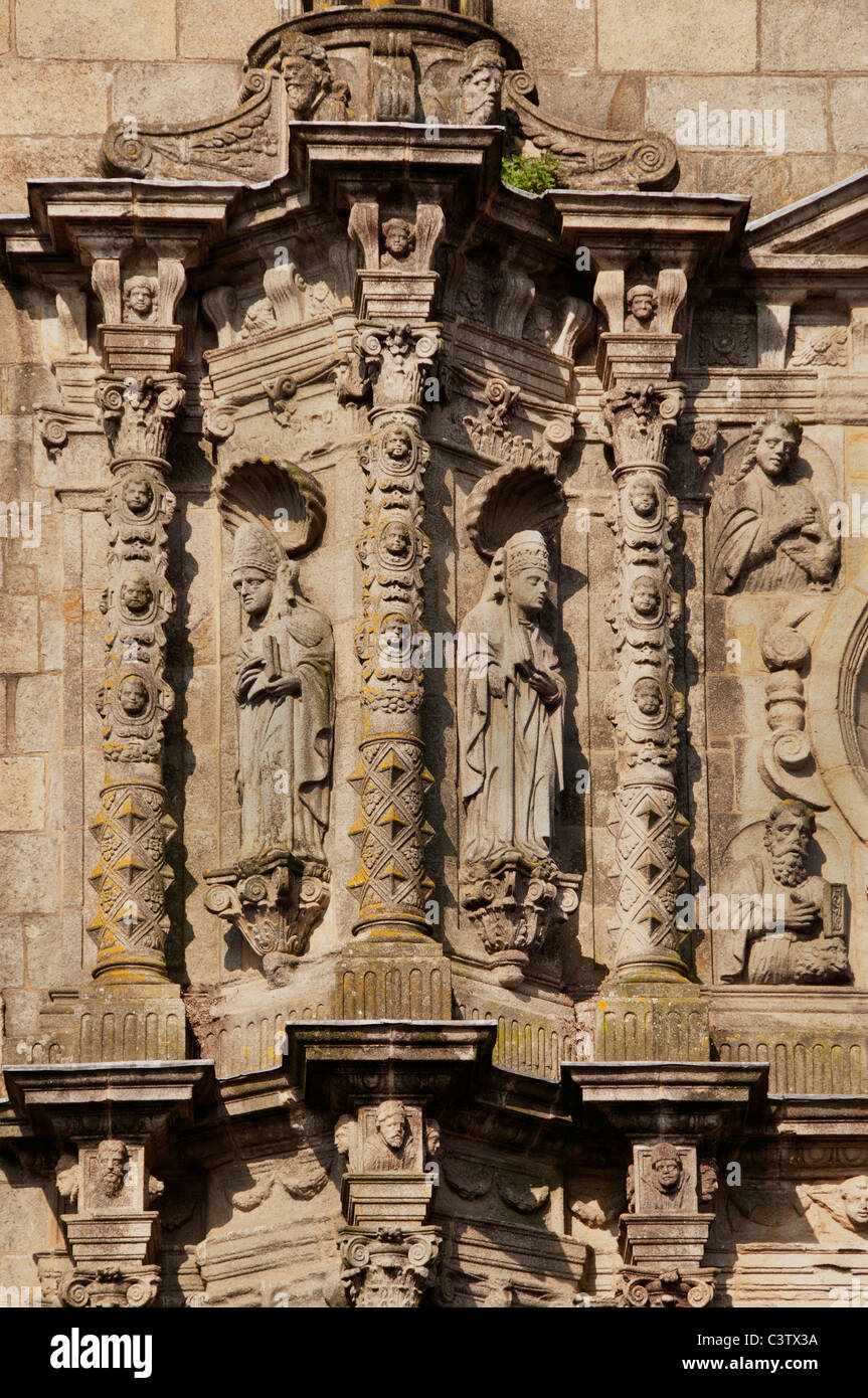 Kloster von San Martin Pinario Santiago de Compostela Spanien Stockfoto