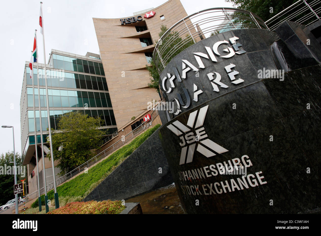 Johannesburg Stock Exchange, Sandton, Johannesburg. Südafrika Stockfoto