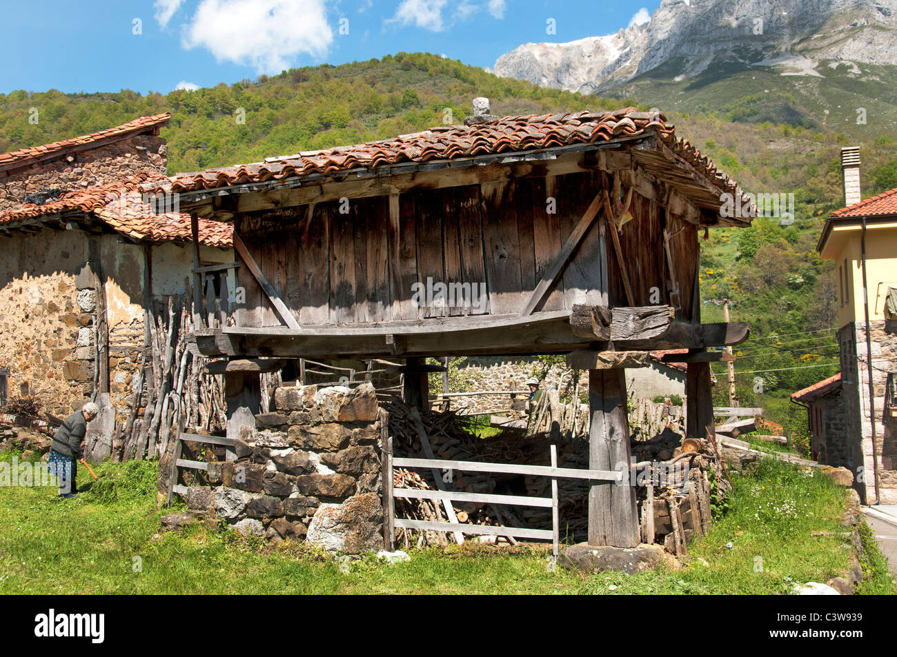 Die Picos de Europa Nord Küste von Spanien kantabrischen Gebirge Stockfoto