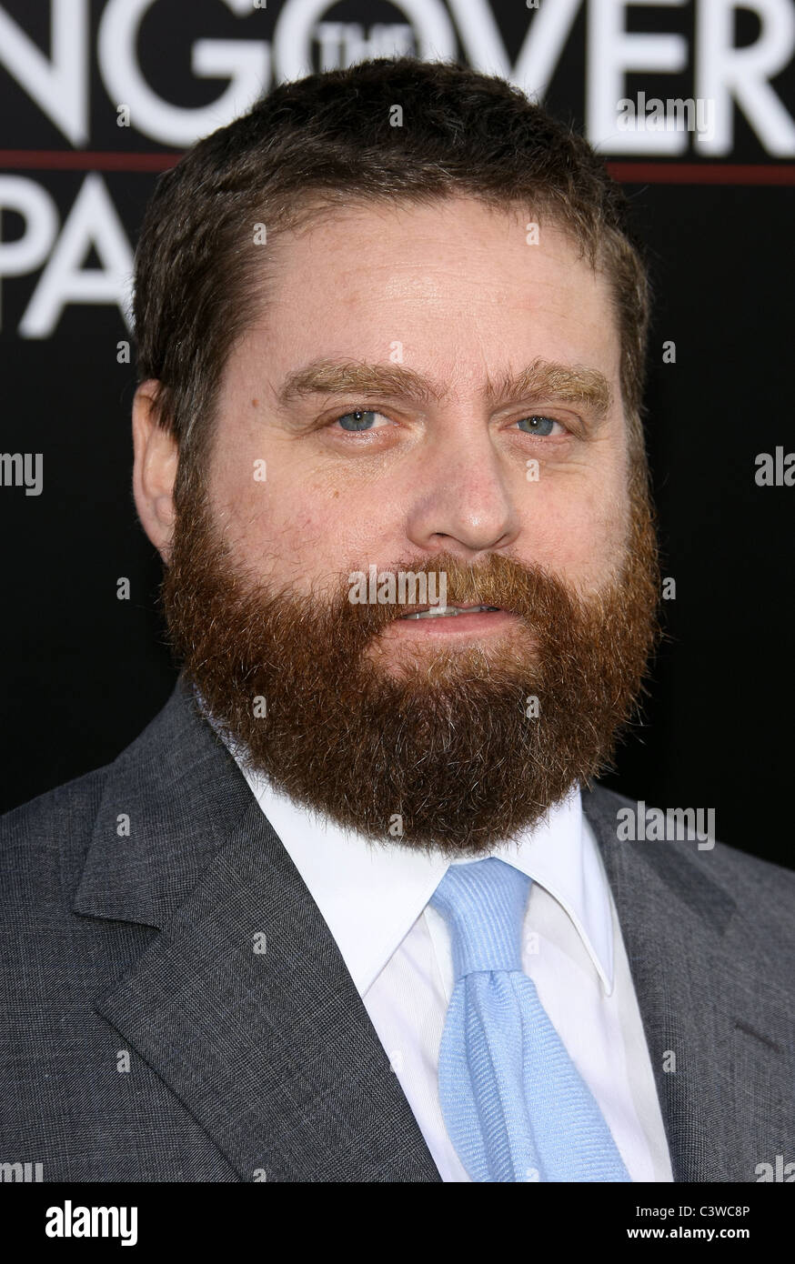 ZACH GALIFIANAKIS HANGOVER TEIL 2. LOS ANGELES PREMIERE. WARNER BROS Bilder HOLLYWOOD LOS ANGELES Kalifornien USA 19 Mai Stockfoto