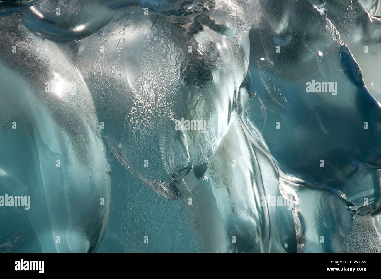 Detail der ein kleiner Eisberg Stockfoto