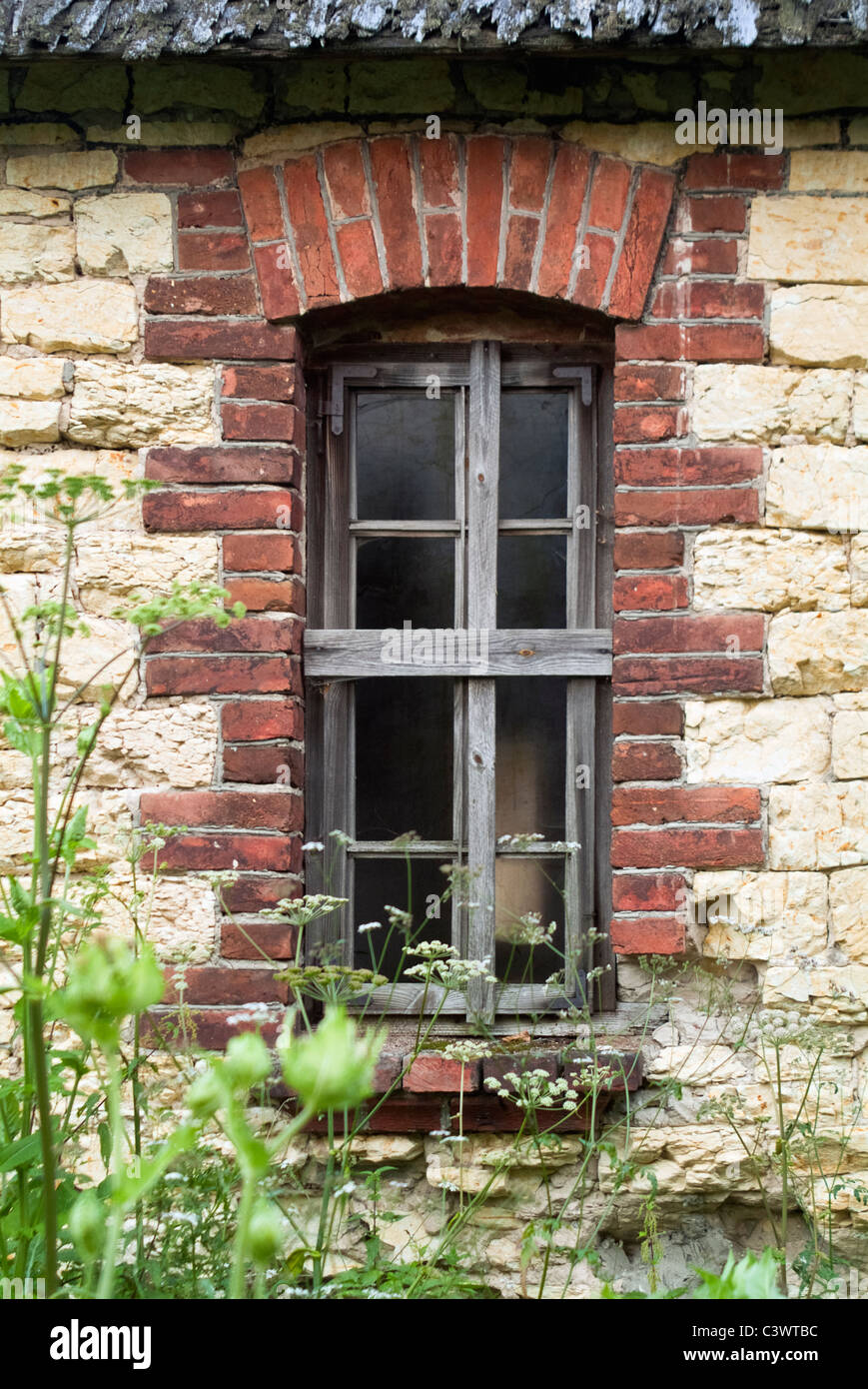 Fenster-Hütte Stockfoto
