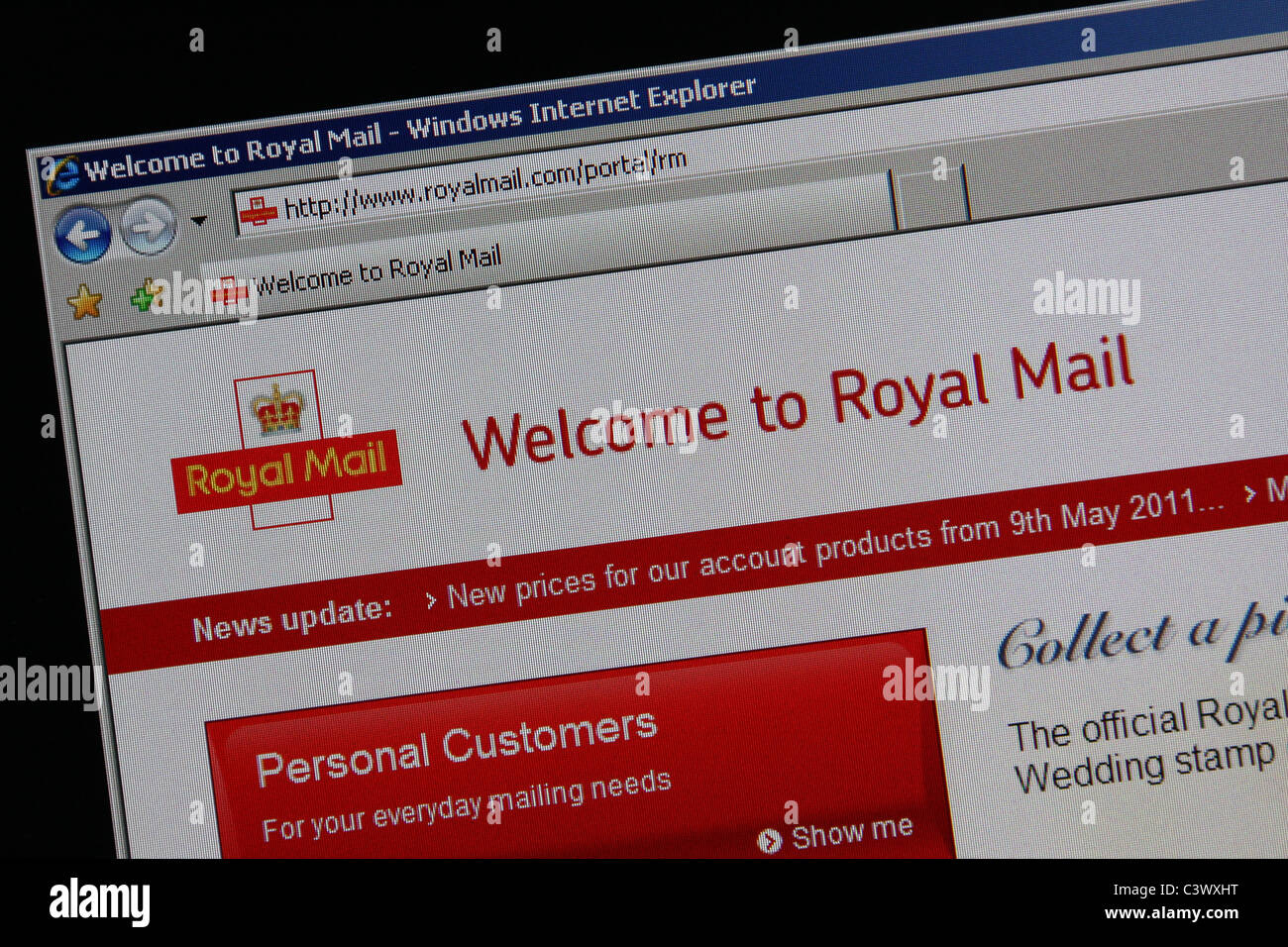 'royal Mail' Royal mail uk Stockfoto