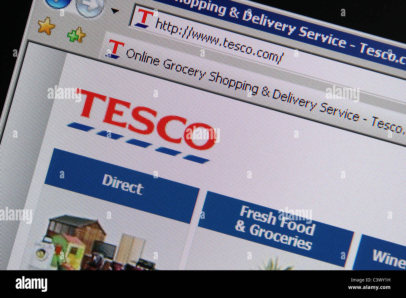 Tesco Stockfoto