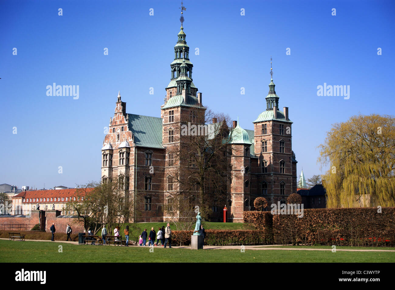 Rosenbourg Slot Palast, Kopenhagen, Dänemark Stockfoto