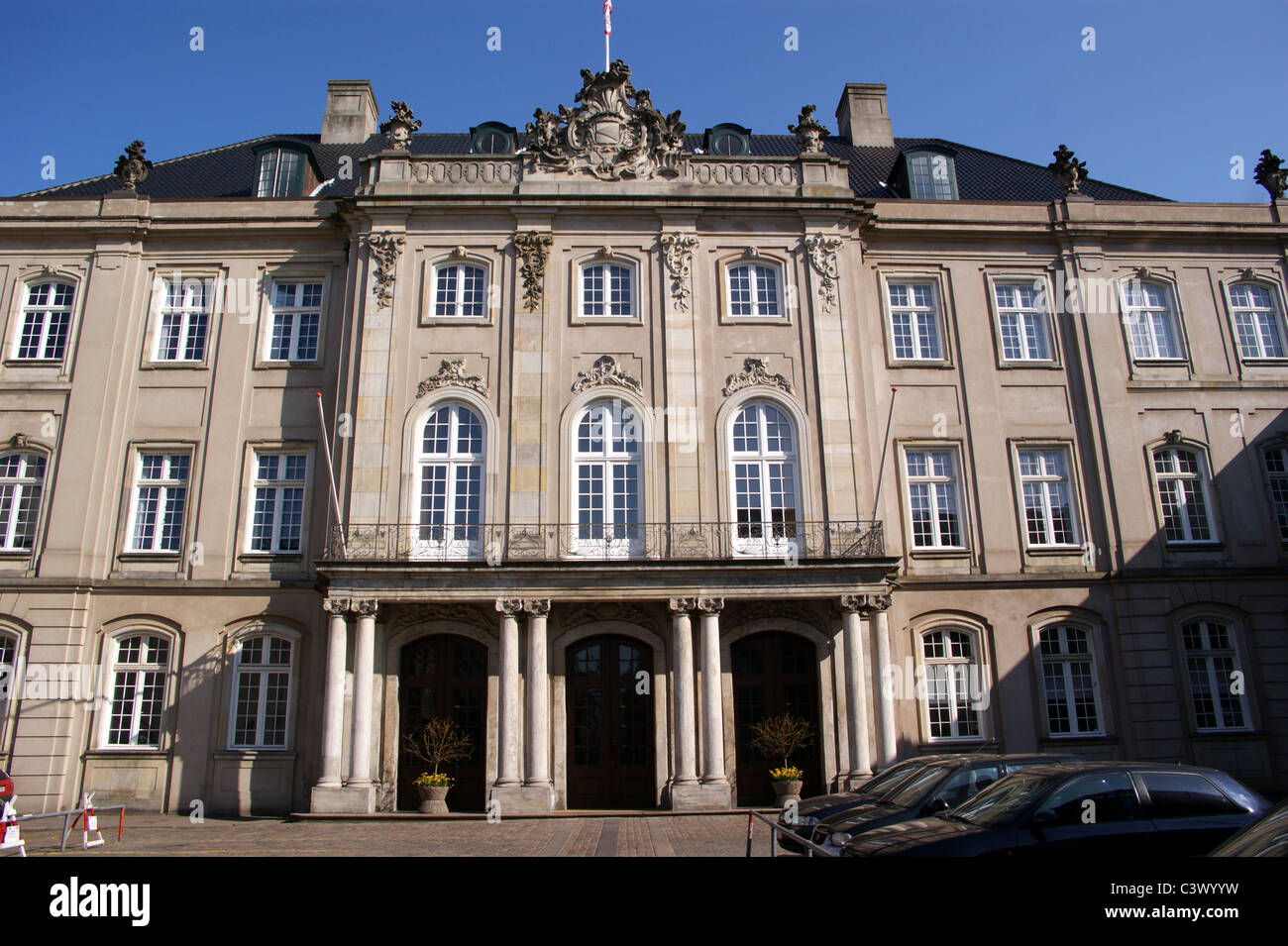 Odd Fellows Hall, Bredgade, Kopenhagen, Dänemark Stockfoto