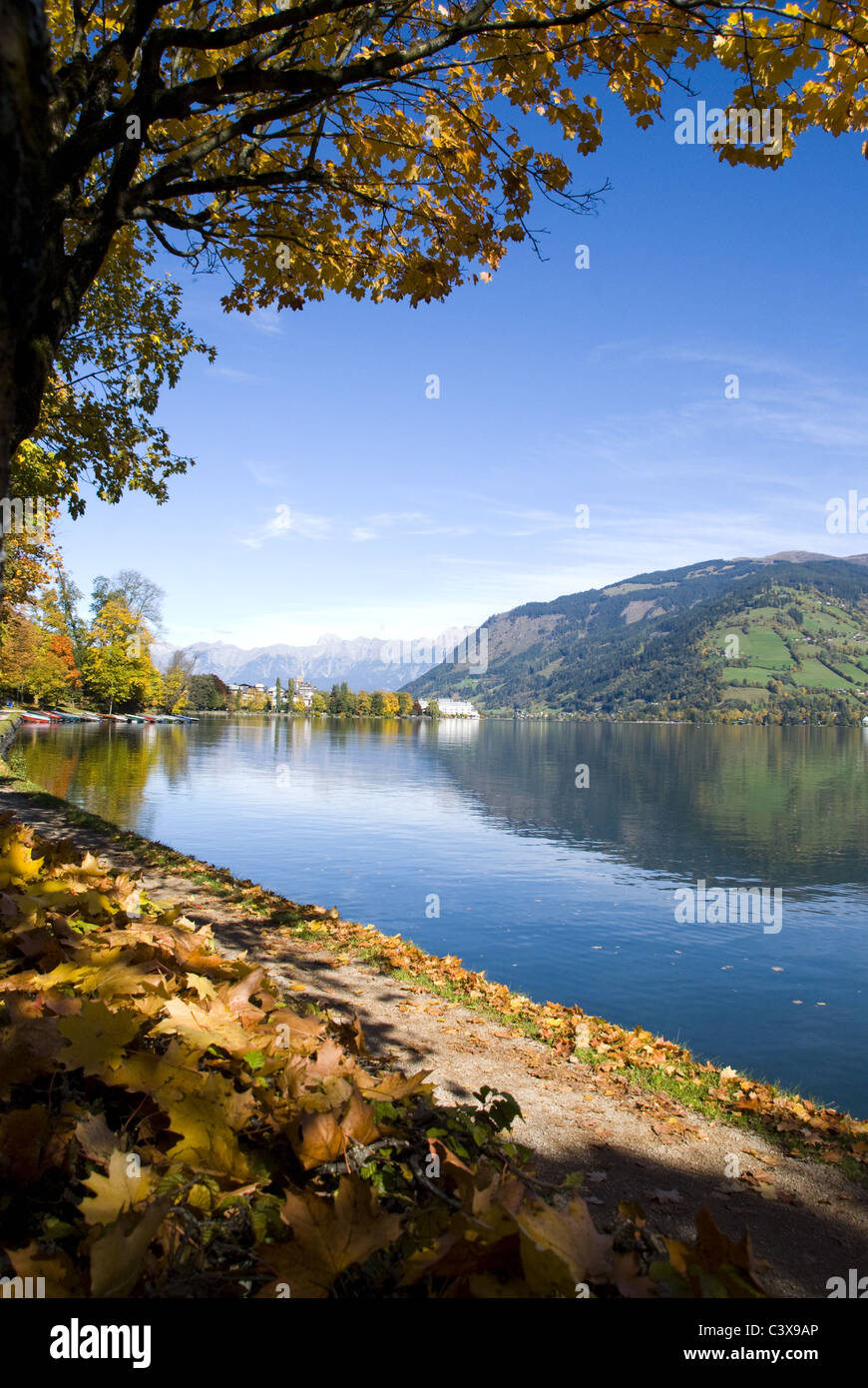 Zell am See Stockfoto