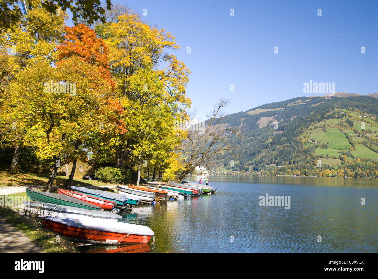 Zell am See Stockfoto