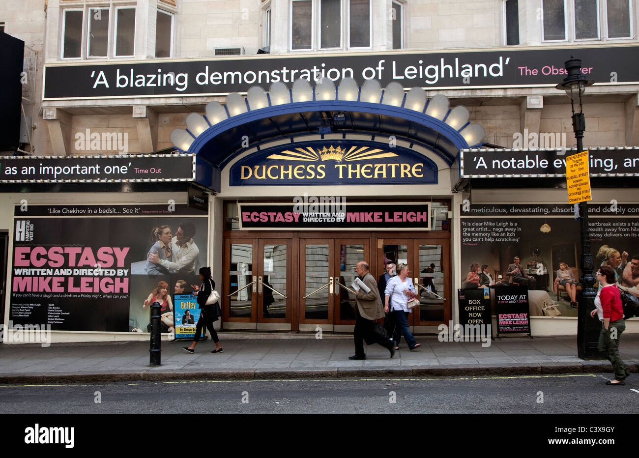 Ekstase von Mike Leigh Duchess Theatre, London Stockfoto