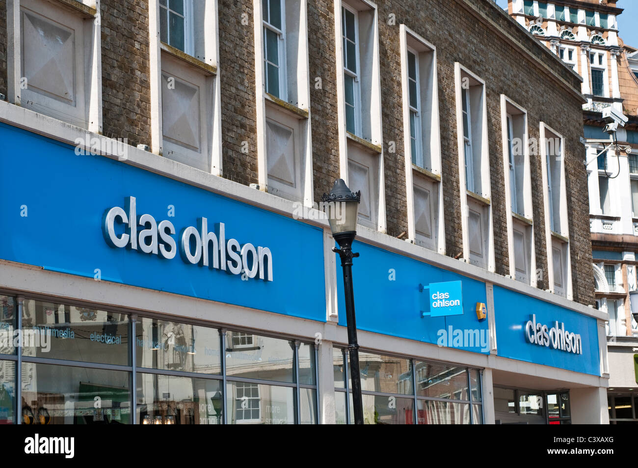 Clas Ohlson Shop, Kingston upon Thames, Surrey, UK Stockfoto