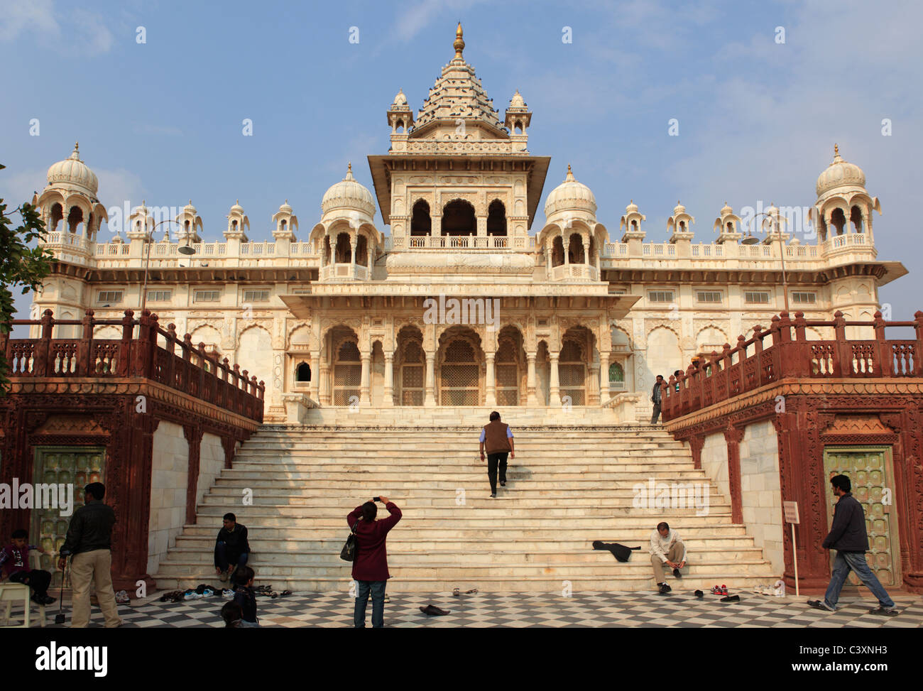 Jaswant Thada Mausoleum in Jodhpur, Indien Stockfoto