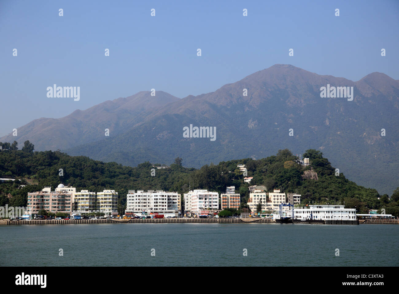 Launtau Island, Mui Wo Dorf, Hong Kong, China, Asien Stockfoto