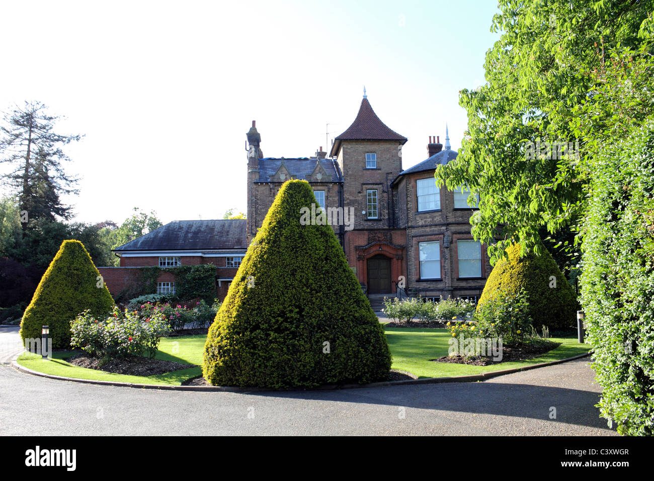 Glyn Haus, Ewell, Epsom, Surrey, England UK Stockfoto