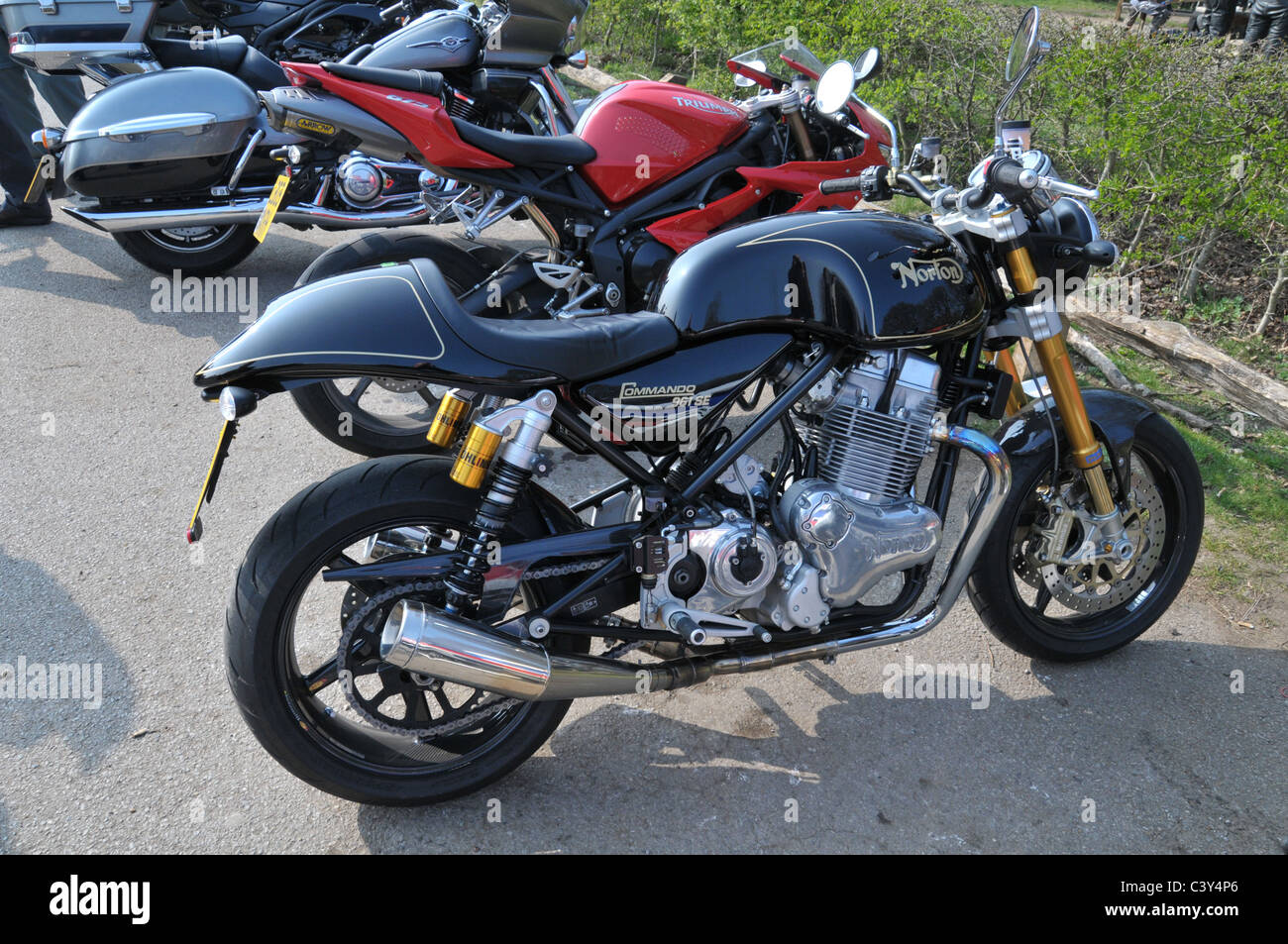 Norton Commando Stockfoto