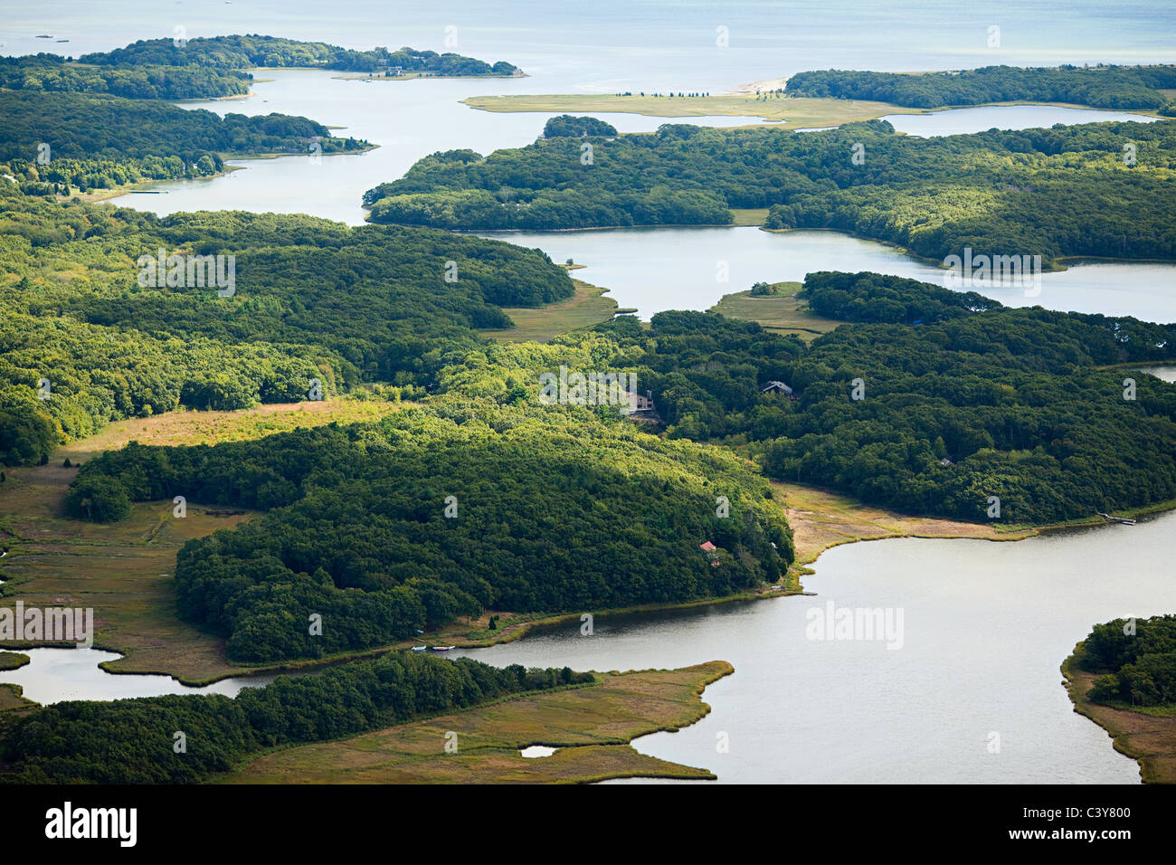 Kustenlandschaft Newport County Rhode Island Usa Stockfoto Bild 36863680 Alamy