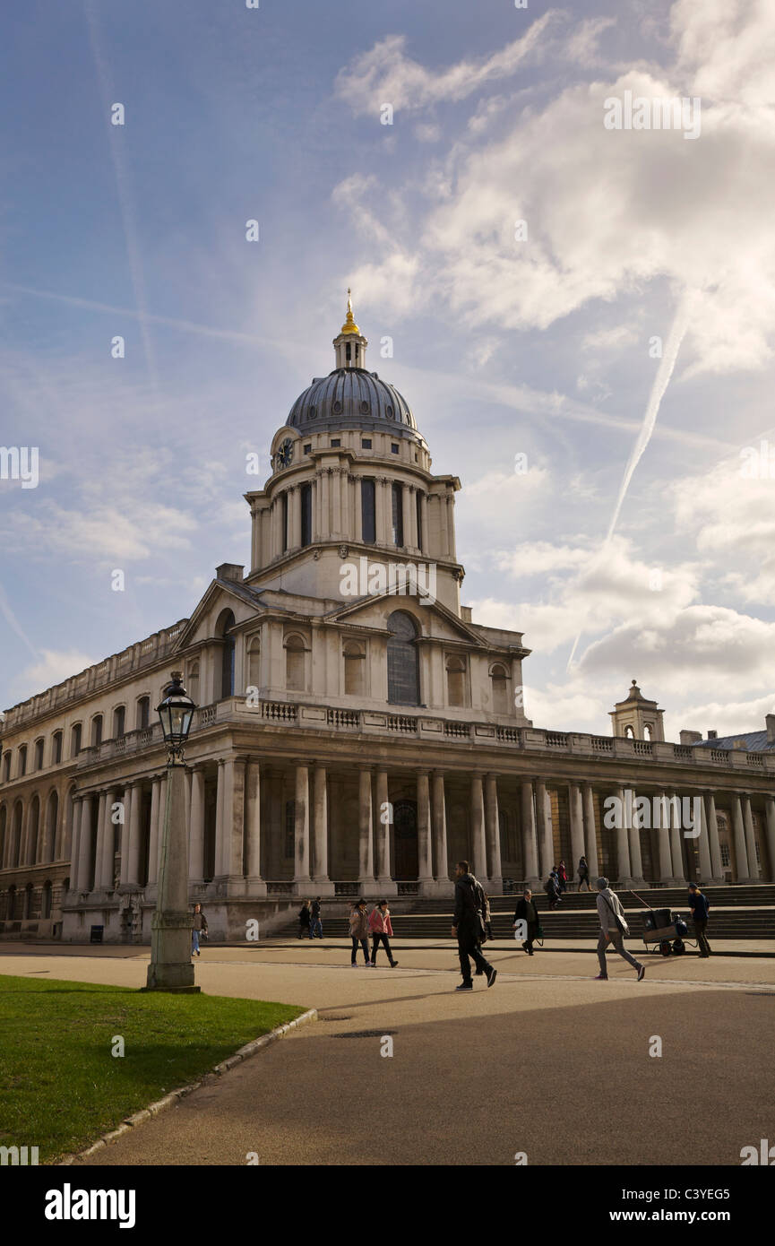 Die University of Greenwich und Trinity College of Music in London. Stockfoto