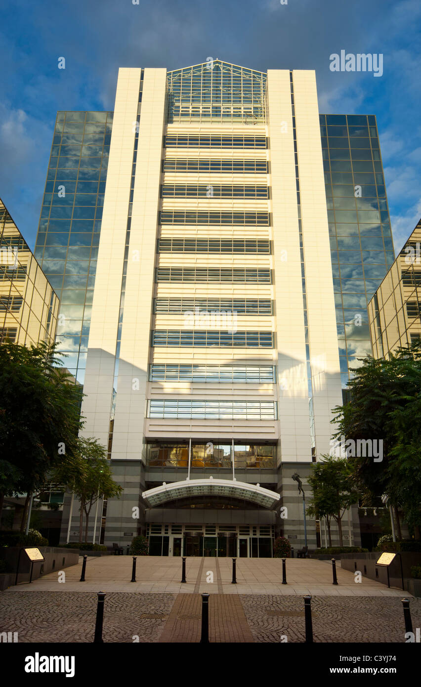 modernes Gebäude, Büro, BlockThomas mehr Street, London, Stockfoto