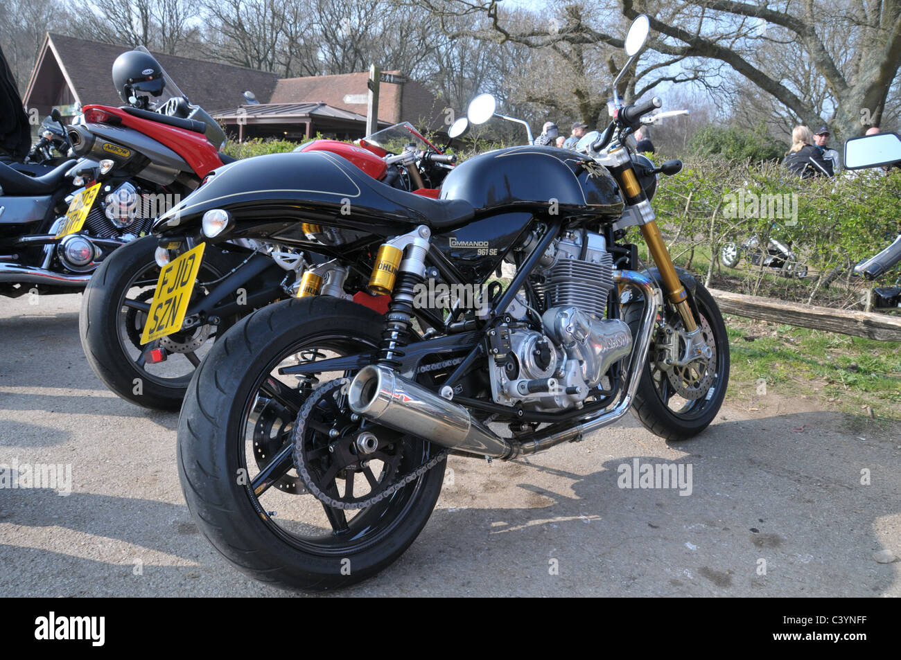 Norton Commando Stockfoto