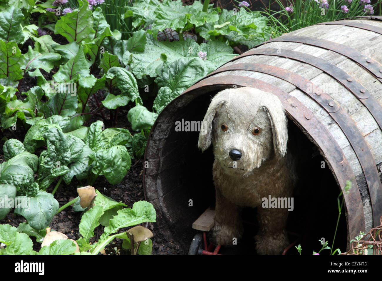 Ein Kind Garten in Wales Detail Chelsea Flower Show 2011 Stockfoto