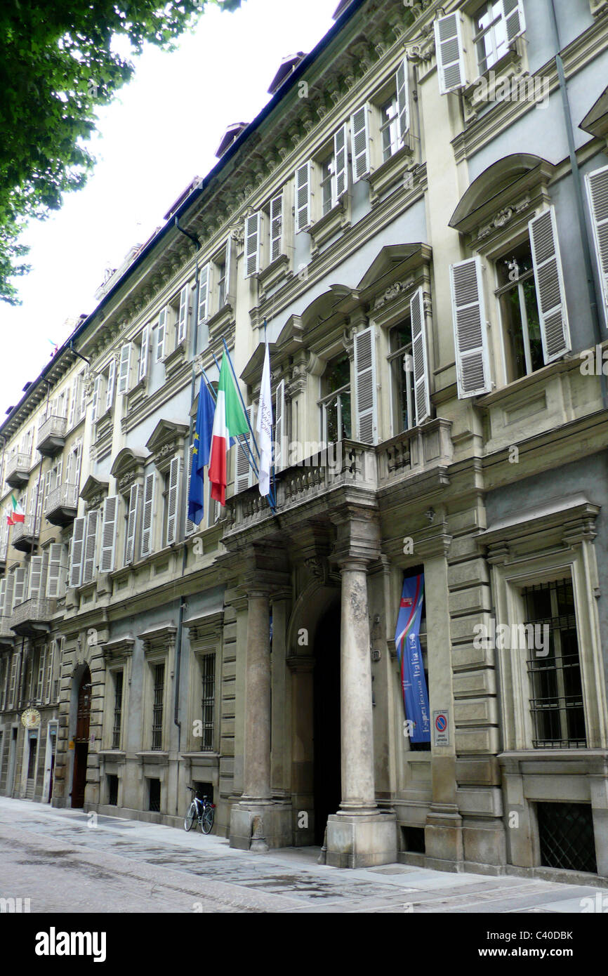 Birago di Borgaro Palast, Filippo Juvarra 1716, Turin, Italien Stockfoto