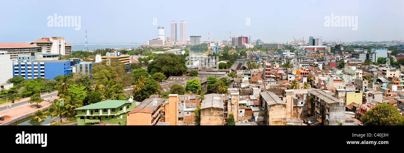 Hauptstadt Von Sri Lanka 7 Buchstaben Panorama von Colombo-die Hauptstadt von Sri Lanka Stockfotografie - Alamy