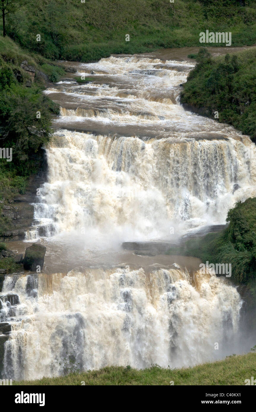 St. Clair fällt Talawakele Hochland Sri Lanka Stockfoto