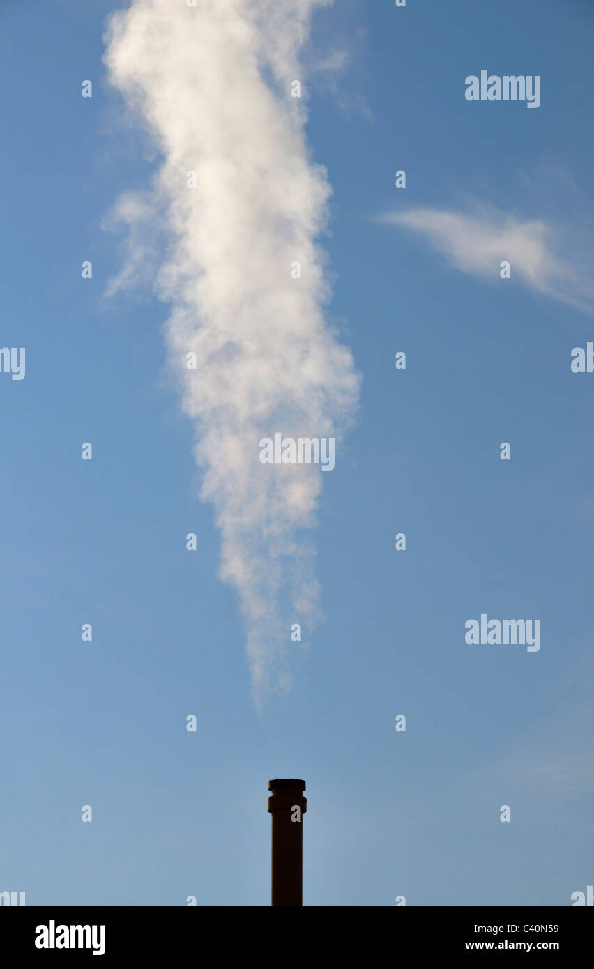 Braunkohle, Kraftwerk, CO2, Deutschland, Energieversorger, Energiewirtschaft, globale Erwärmung, Europa, Hitze und Kraftwerk, clima Stockfoto