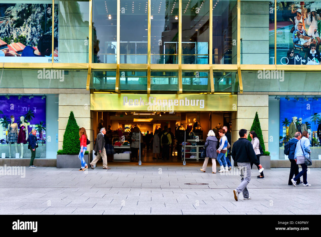 Peek.Cloppenburg Store im Zentrum von Frankfurt, Deutschland Stockfoto