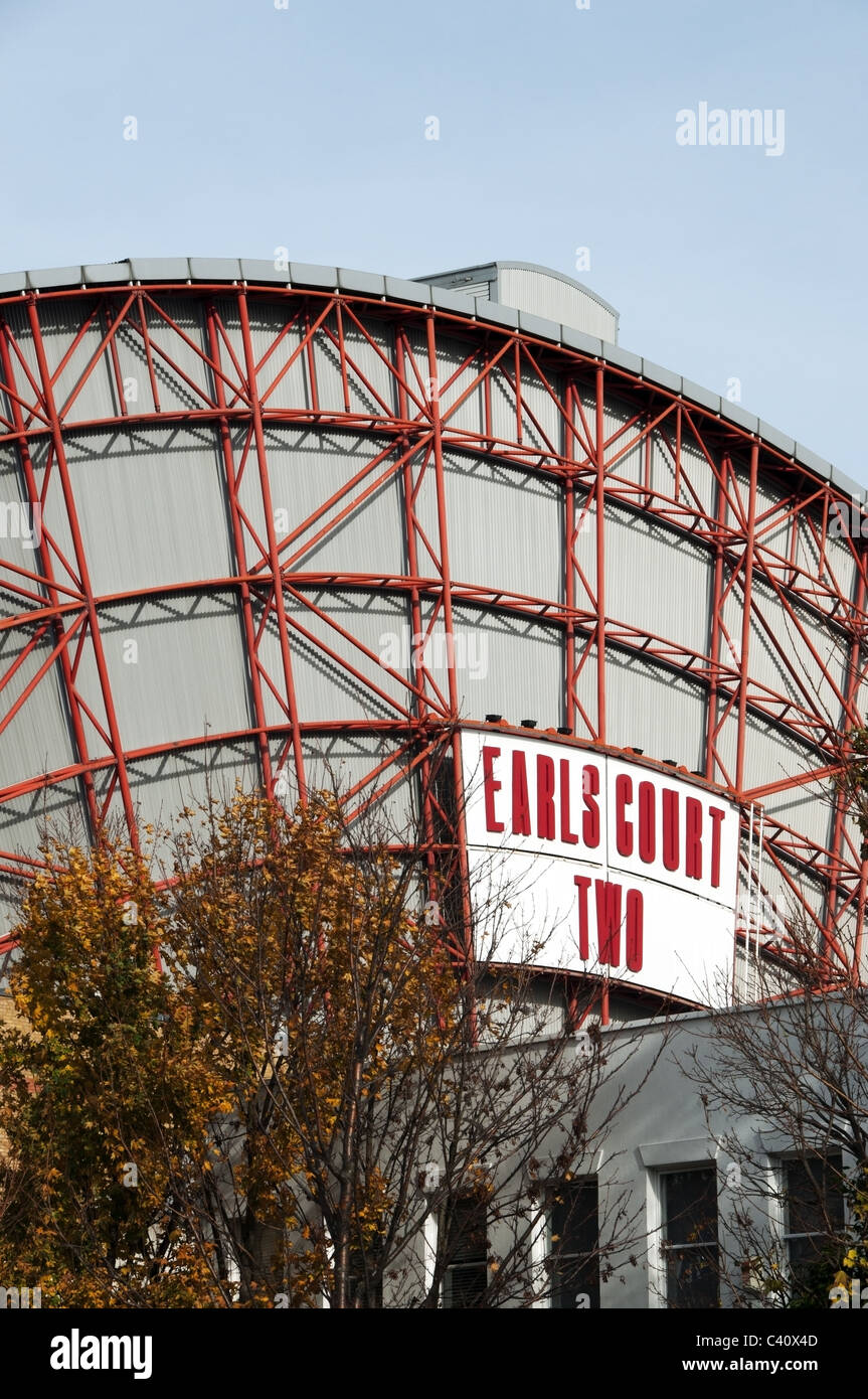 Earls Court 2, 2, Exhibition Center, Architektur außen, London, England, UK, Europa, EU Stockfoto