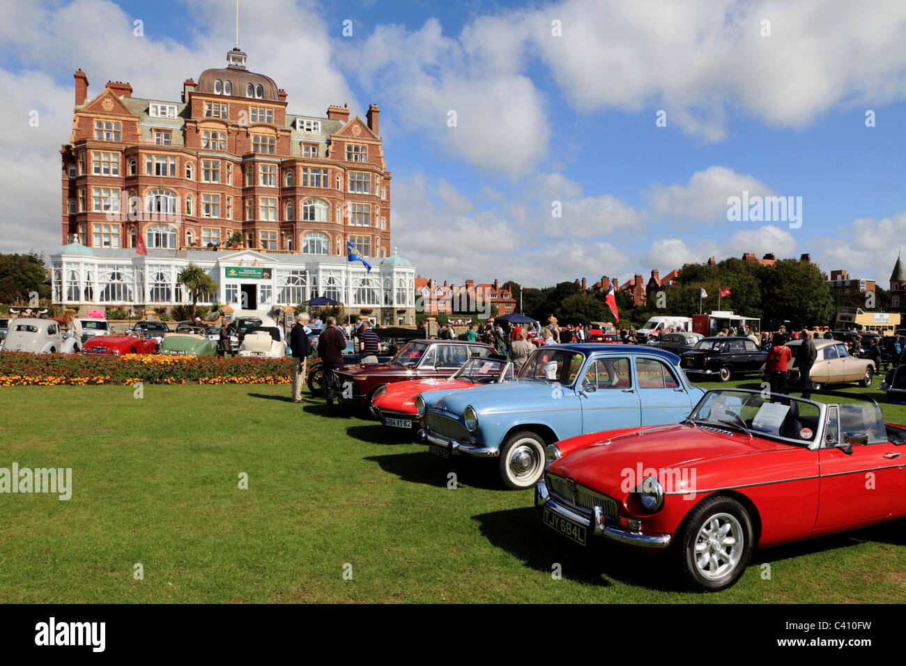 3401. Grand Old Timer Auto Rallye 2010, Folkestone, Kent, Großbritannien Stockfoto