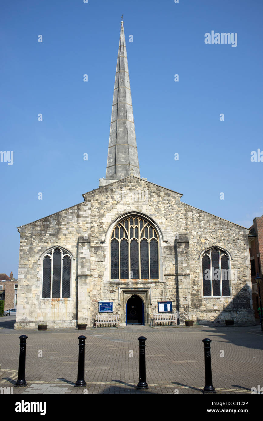 St. Michael Kirche, Southampton, Hampshire, UK Stockfoto