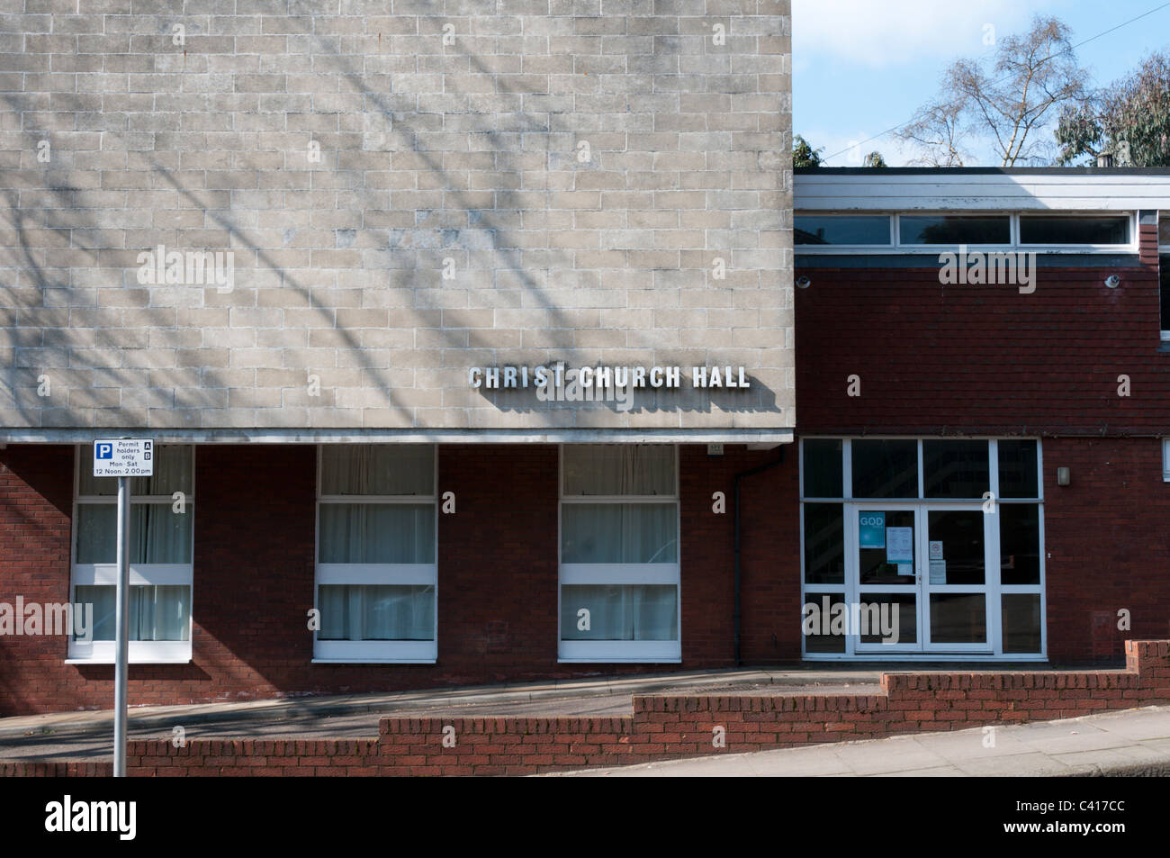 Kirchensaal der Christuskirche in dem Londoner Vorort Bromley Stockfoto