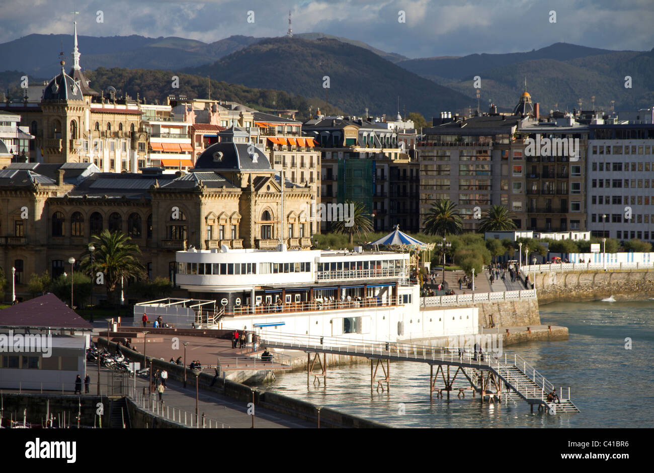 San Sebastian im Baskenland Stockfoto