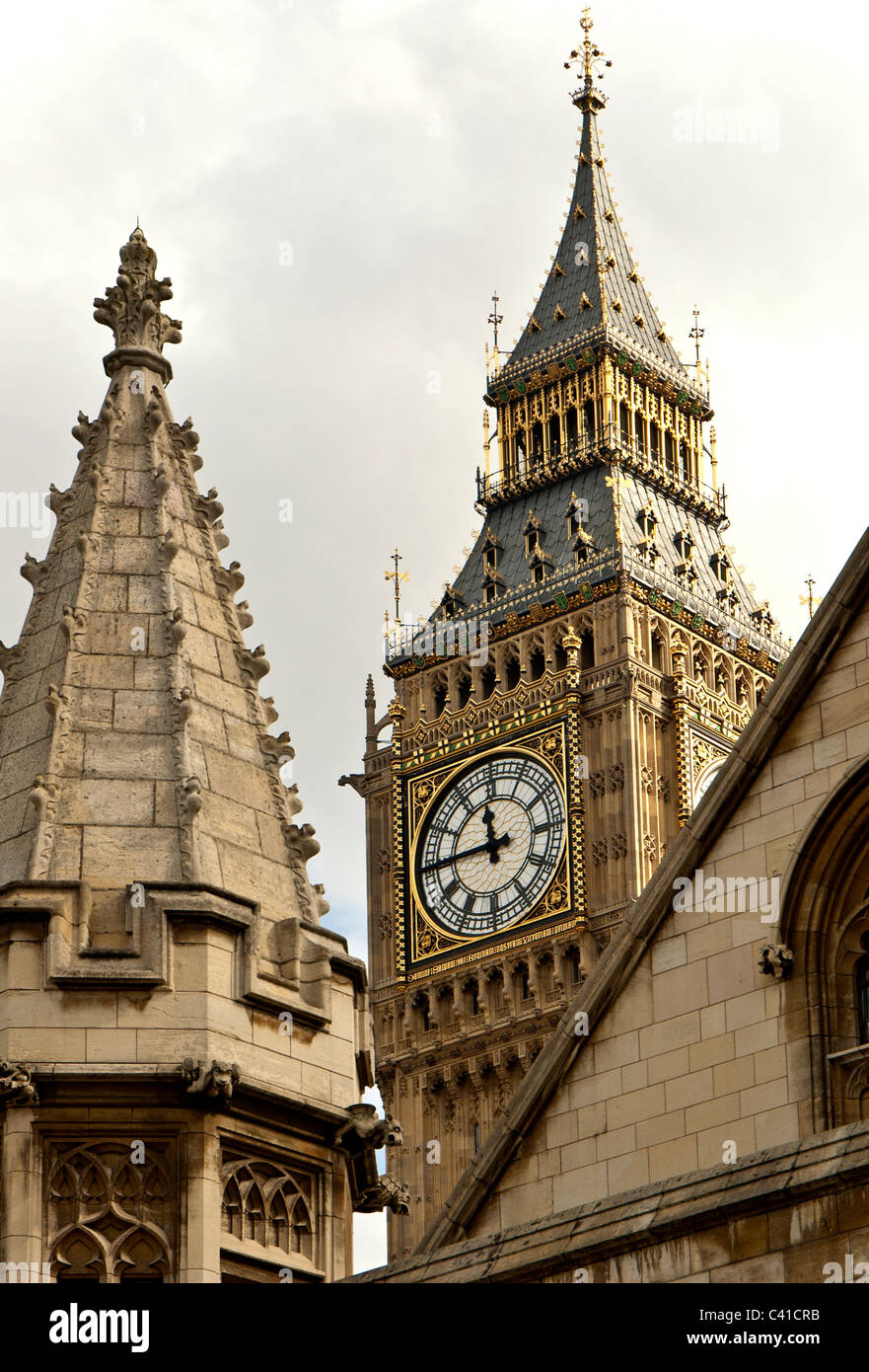 Westminster Parlament; Parlament in Westminster, London Stockfoto