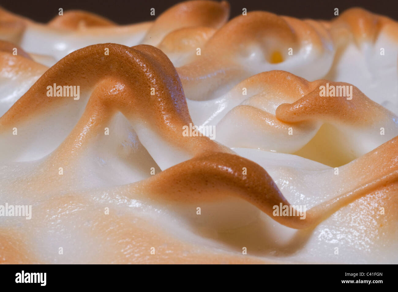 Lemon Meringue Pie Stockfoto