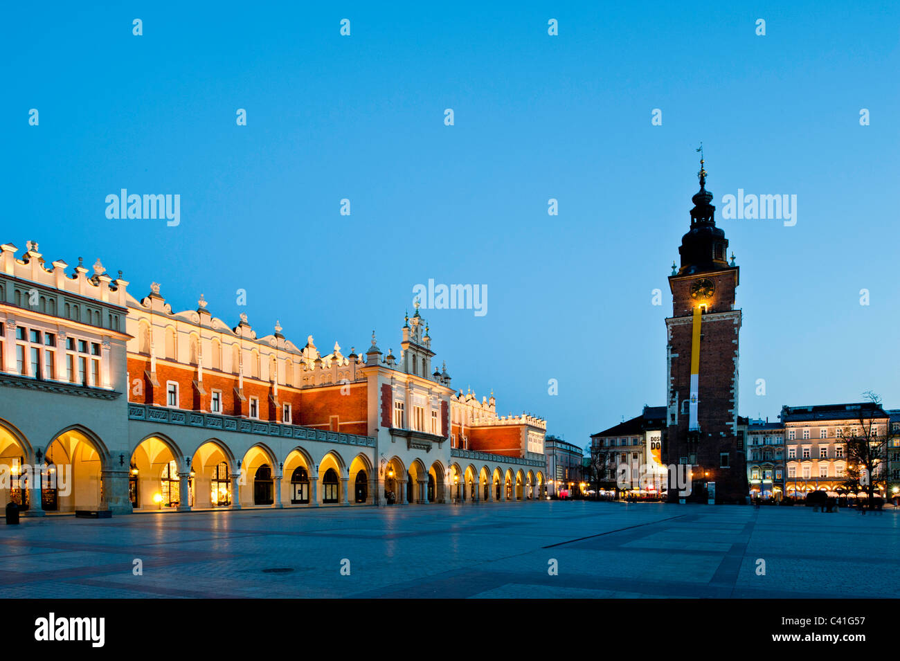 Altstädter Ring Cracow Stockfoto