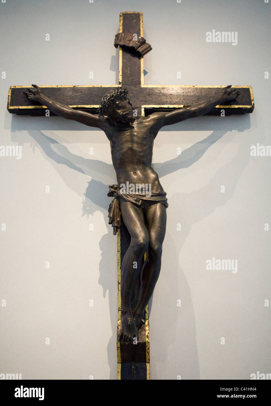 "Die Pistoia Kruzifix', Pietro Tacca, 1616, Bronze Stockfoto